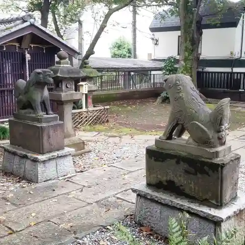 多武峯内藤神社の狛犬