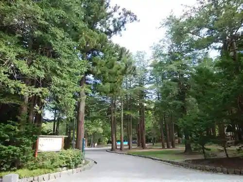 北海道神宮の自然