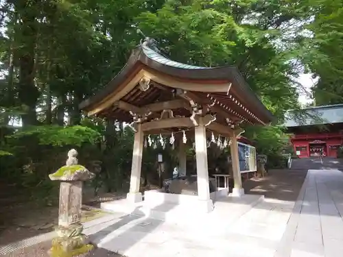 富士山東口本宮 冨士浅間神社の手水