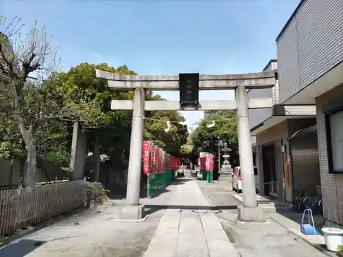 大森貴舩神社の鳥居