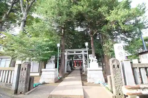 秋津神社の鳥居