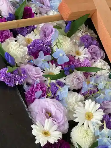 帯廣神社の手水舎