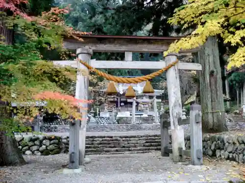 白川八幡神社の鳥居