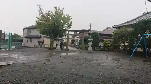 本花守山神社の鳥居