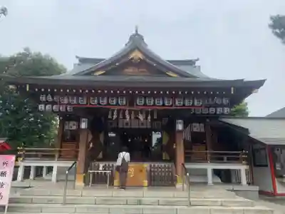 中野沼袋氷川神社の本殿・本堂