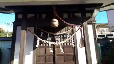 帳附神社の本殿・本堂