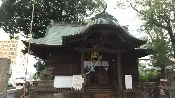 阿邪訶根神社の本殿・本堂