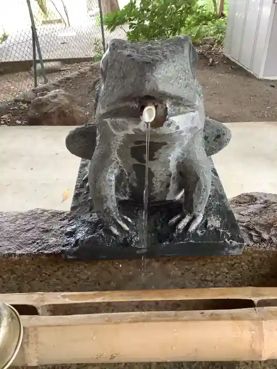両社宮神社(宮町)の手水舎