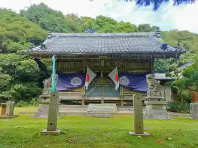 饗庭神社の本殿・本堂