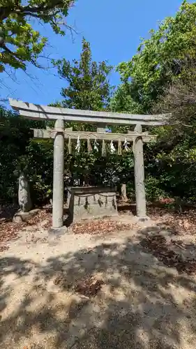 室城神社の鳥居