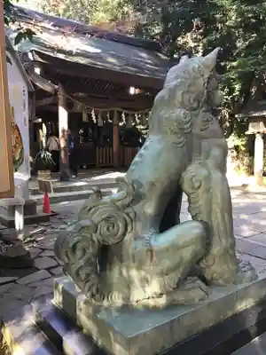 駒木諏訪神社の狛犬