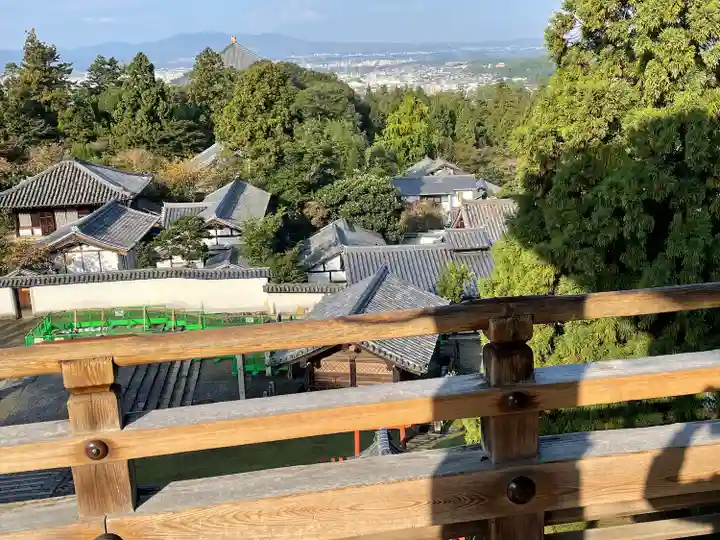 東大寺 二月堂の景色