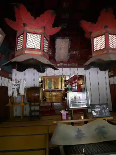 北口本宮冨士浅間神社の本殿