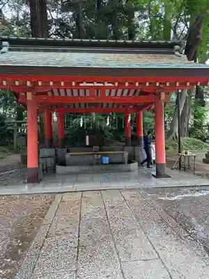 鹿島神宮の手水舎