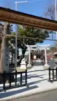 本町南町八幡神社の鳥居