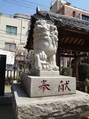 柏神社の狛犬