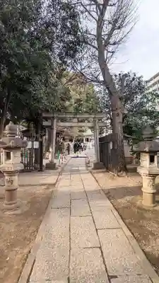 荻窪白山神社の鳥居