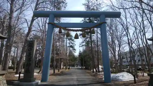 長沼神社の鳥居