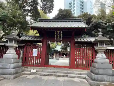 金王八幡宮の山門・神門