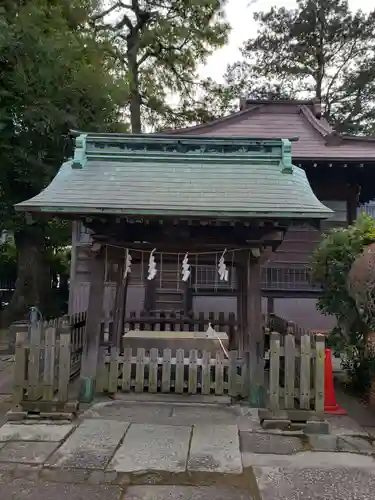 高円寺天祖神社の手水舎