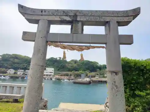 田島神社の鳥居