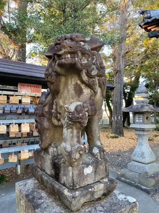 結神社の狛犬
