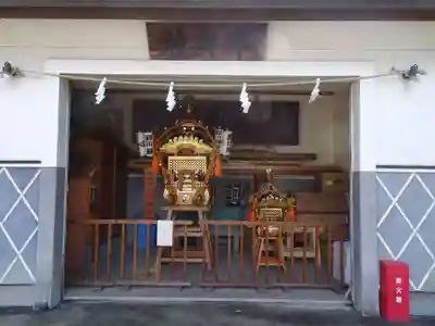 野川神明社の本殿・本堂