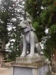 飛騨一宮水無神社の狛犬