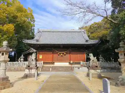 城ヶ入白山神社の本殿・本堂