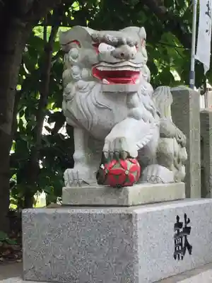 須原大社の狛犬