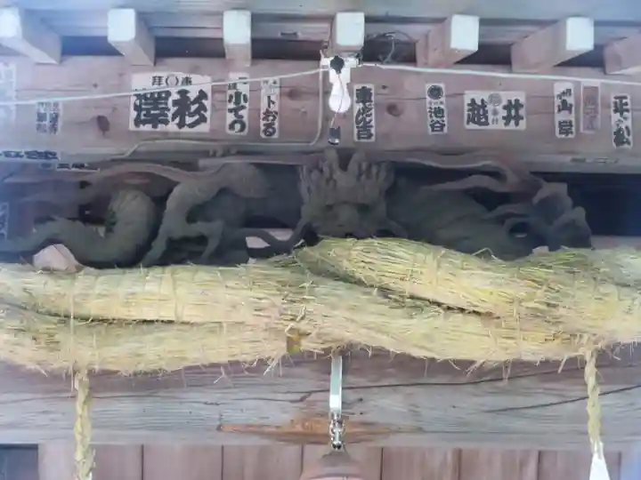 八菅神社の芸術