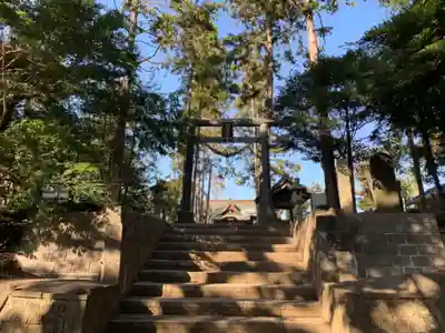 飽富神社の鳥居