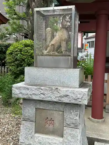 蒲田八幡神社の狛犬