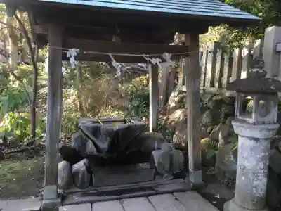 松森天満宮の手水舎