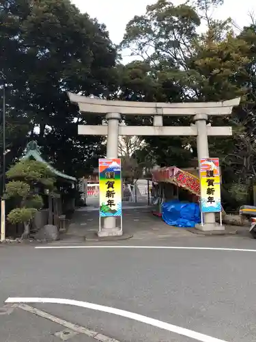 富知六所浅間神社の鳥居