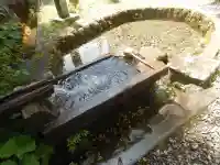 荒田口不動尊の手水舎