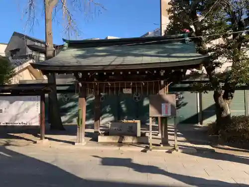 亀有香取神社の手水舎