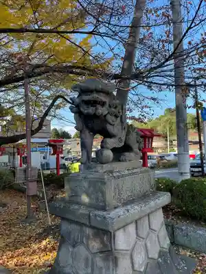 神炊館神社 ⁂奥州須賀川総鎮守⁂の狛犬