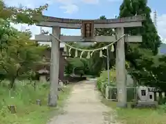 機物神社の鳥居