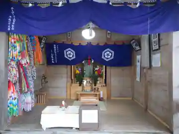 河濯尊大権現堂の本殿・本堂