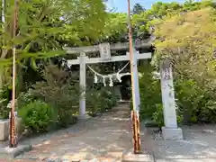 子鍬倉神社の鳥居