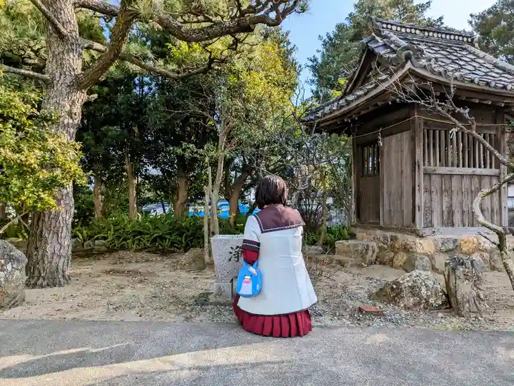 天神社の手水舎