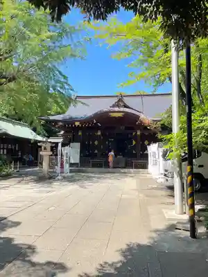 渋谷氷川神社の本殿・本堂