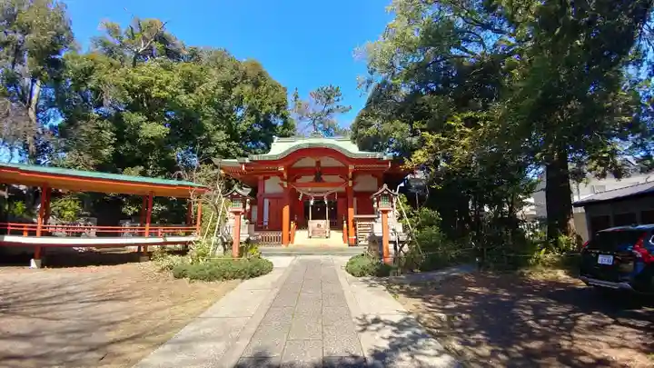 自由が丘熊野神社の本殿・本堂