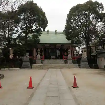 上平井天祖神社の本殿・本堂