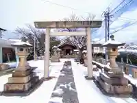 神明社(明正)の鳥居
