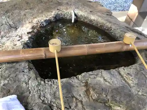 虎柏神社の手水舎