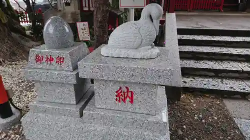 鴻神社の狛犬