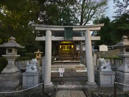 悪王子社の鳥居