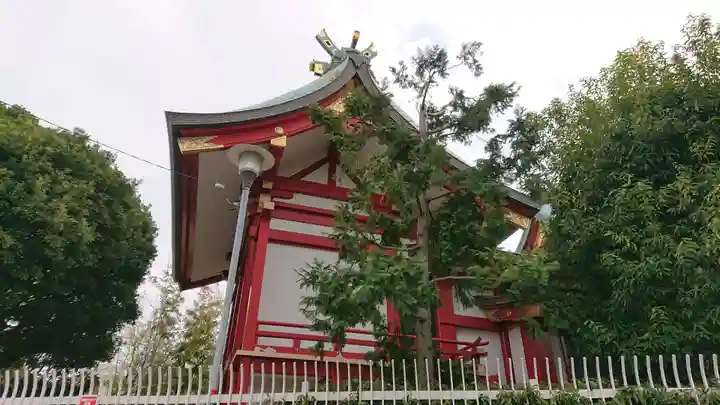 潮田神社の本殿・本堂